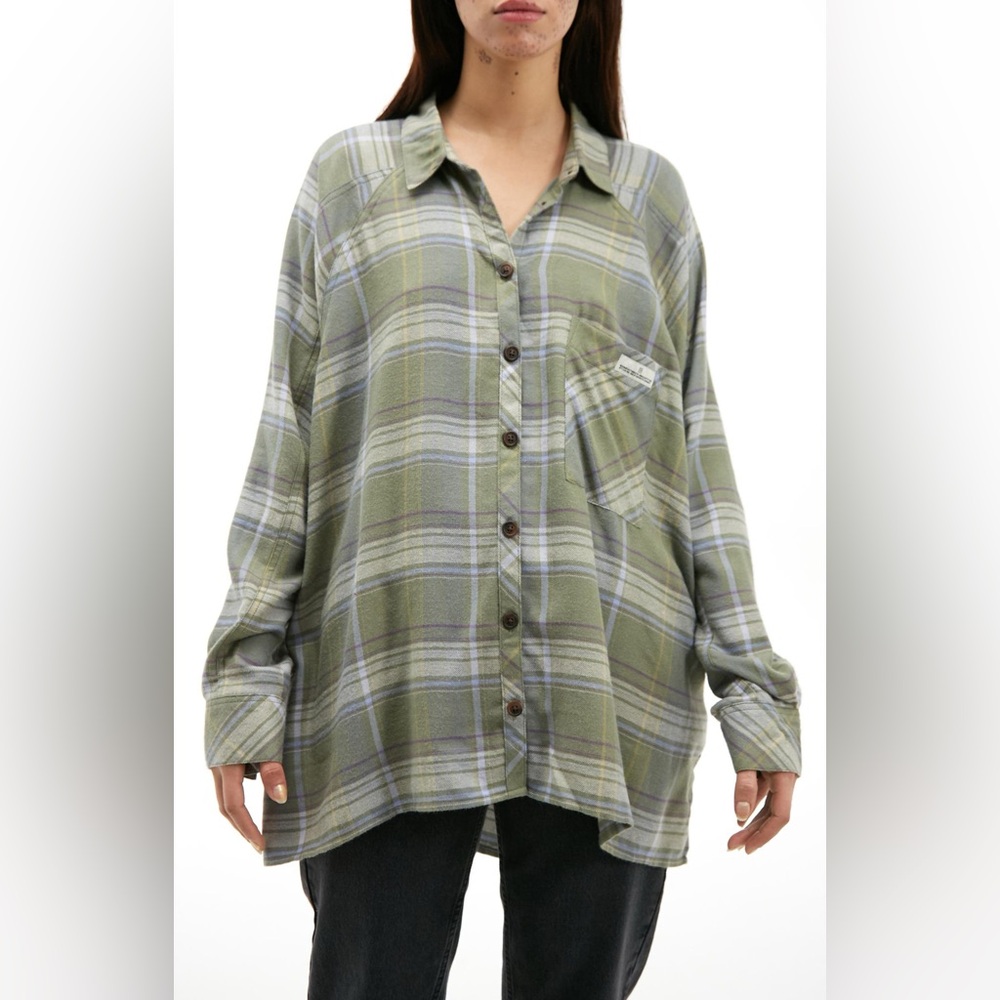 Green Flannel Plaid